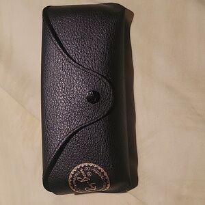 Ray Ben  black case glasses